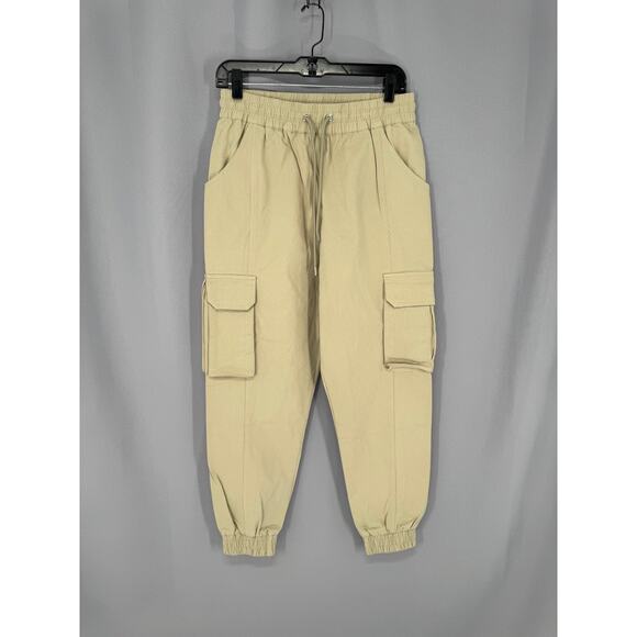 YoungLA Other - YoungLA Cargo Pants Mens Small Tan Utility Pocket Jogger Relaxed Fit Athletic